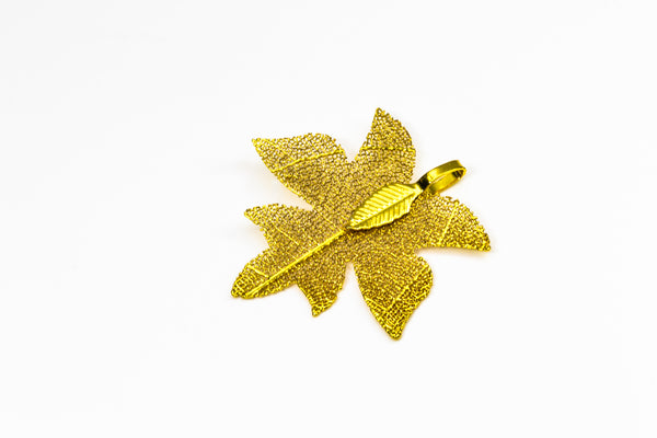 PentagonMapleShaped Earrings