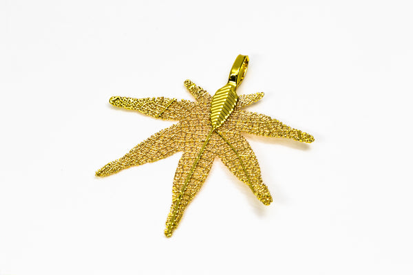 HeptagonMapleShaped Earrings