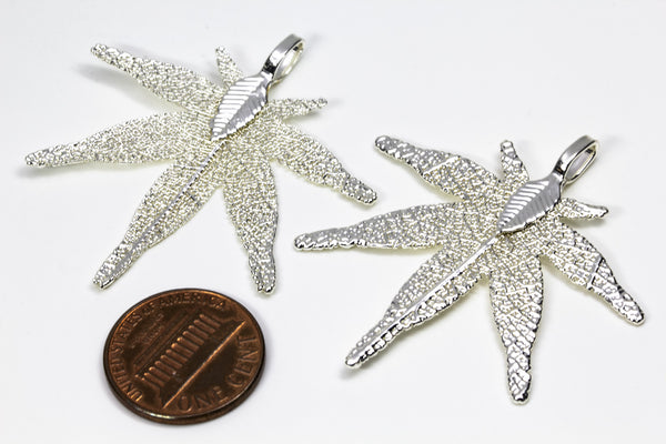 HeptagonMapleShaped Earrings