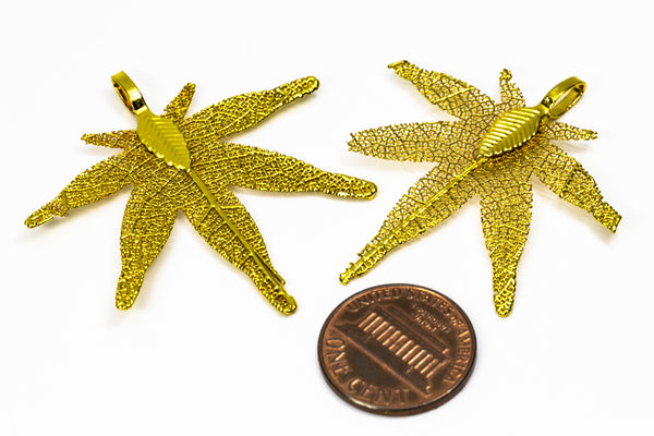 HeptagonMapleShaped Earrings