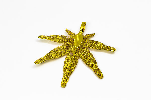 HeptagonMapleShaped Earrings