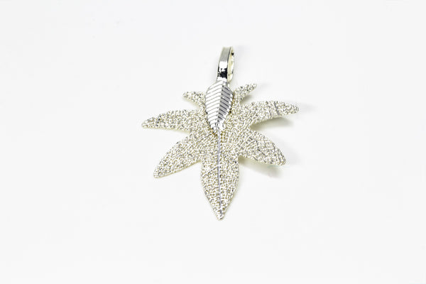 MiniHeptagonMapleShaped Earrings