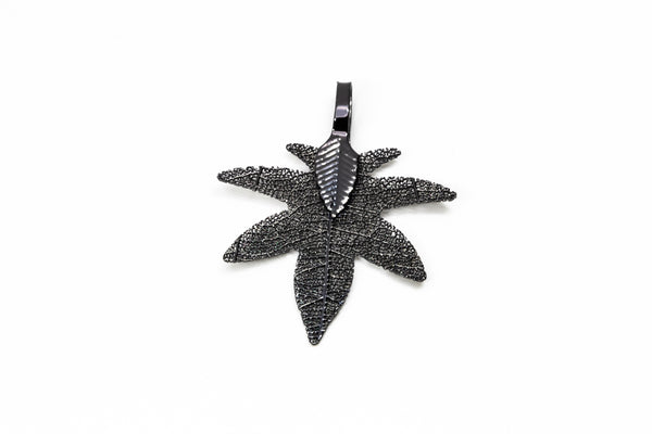 MiniHeptagonMapleShaped Earrings