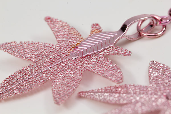 MiniHeptagonMapleShaped Earrings