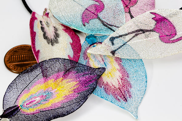 KingKongLeaf Flamingo Earrings