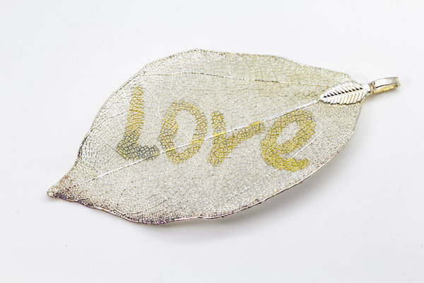 KingKongLeaf Love Pendant
