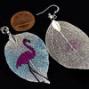 KingKongLeaf Flamingo Earrings