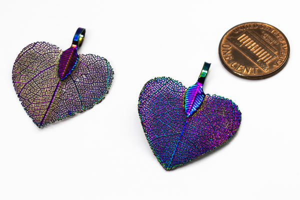 HeartShaped Aurora Earrings