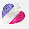 HeartShaped NationalFlag Earrings