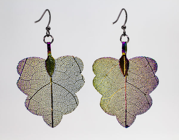 WavyHeartShaped Aurora Earrings