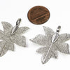 PentagonMapleShaped Earrings