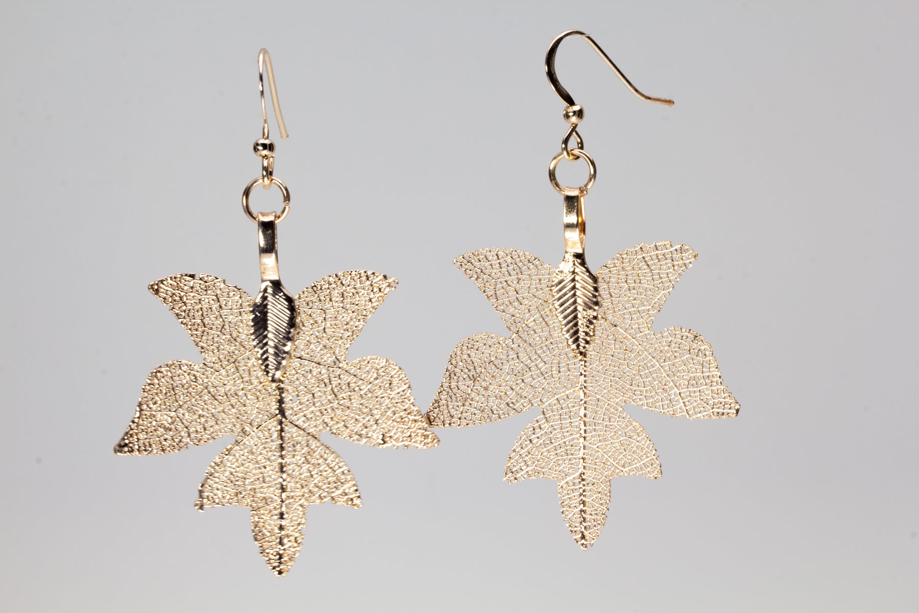 PentagonMapleShaped Earrings