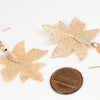 PentagonMapleShaped Earrings
