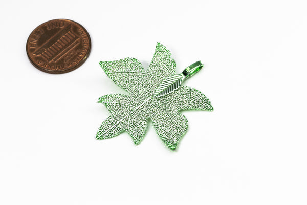 PentagonMapleShaped Earrings