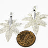 MiniHeptagonMapleShaped Earrings