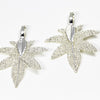 MiniHeptagonMapleShaped Earrings