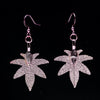 MiniHeptagonMapleShaped Earrings