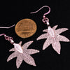 MiniHeptagonMapleShaped Earrings