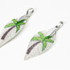 MiniFishShaped CoconutTree Earrings