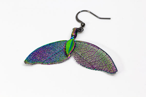 WhaleTailShaped Aurora Earrings