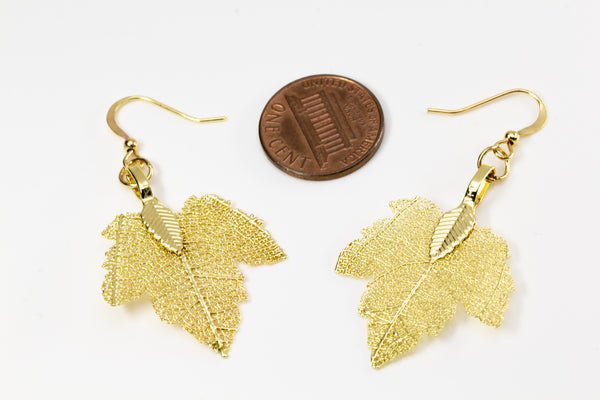 PhoenixTreeLeafShaped Earrings