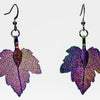 PhoenixTreeLeafShaped Aurora Earrings