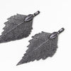 ChineseRoseLeafShaped Earrings