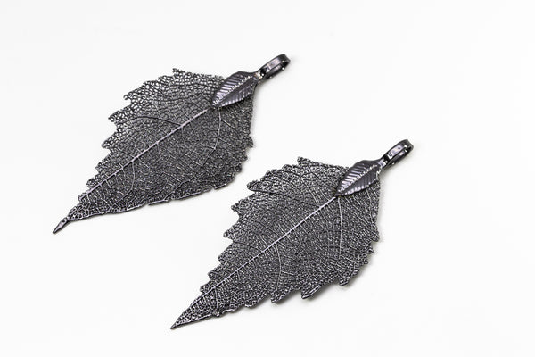 ChineseRoseLeafShaped Earrings