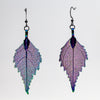 ChineseRoseLeafShaped Aurora Earrings