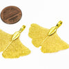 GinkgoLeafShaped Earrings