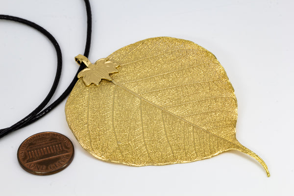 FicusReligiosaLeaf Pendant