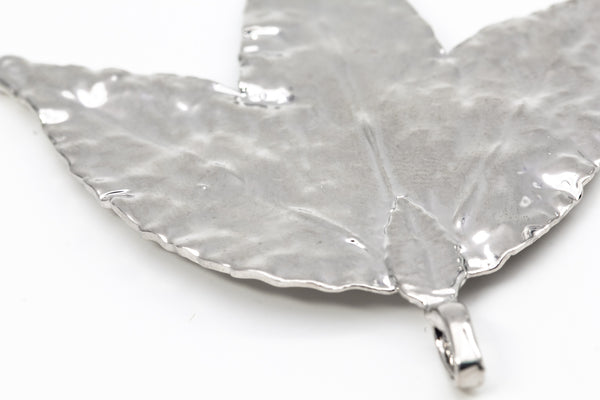 TriangularMapleLeaf Pendant