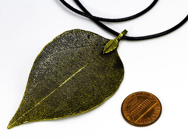 KingKongLeaf Two-Color Pendant