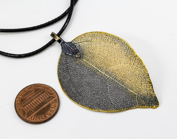 KingKongLeaf Two-Color Pendant