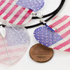 HeartShaped NationalFlag Pendant