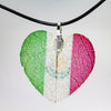 HeartShaped NationalFlag Pendant
