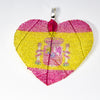 HeartShaped NationalFlag Pendant