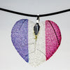 HeartShaped NationalFlag Pendant