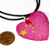 HeartShaped NationalFlag Pendant