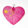 HeartShaped NationalFlag Pendant