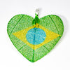 HeartShaped NationalFlag Pendant