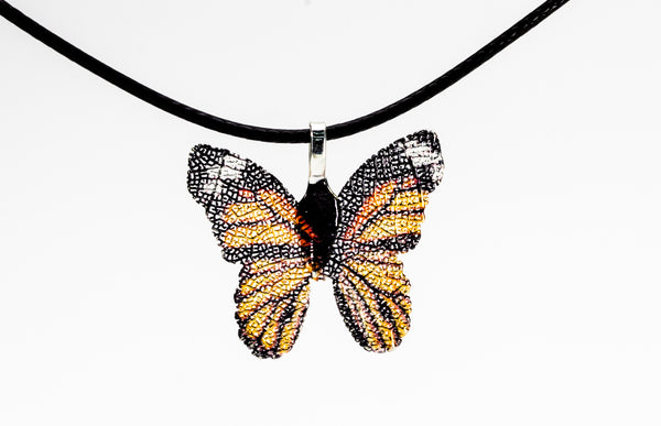 ButterflyShaped Colorful Pendant