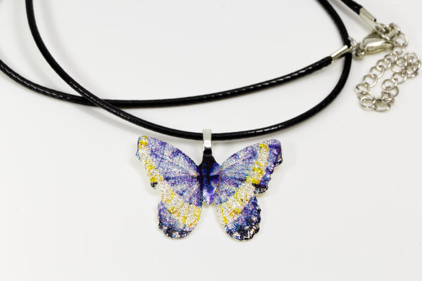 ButterflyShaped Colorful Pendant