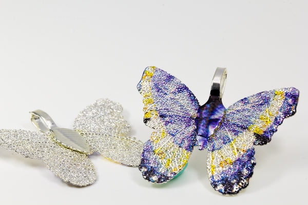 ButterflyShaped Colorful Pendant