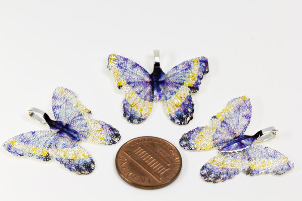 ButterflyShaped Colorful Pendant