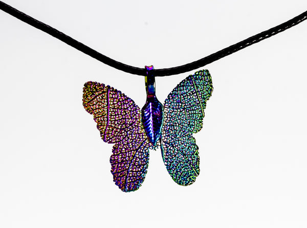 ButterflyShaped Aurora Pendant